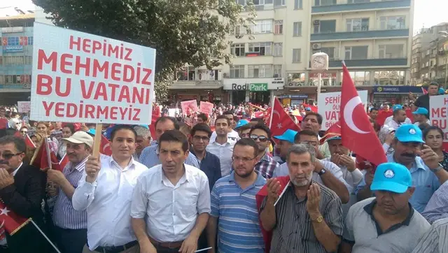 “Hepimiz Mehmedçik” yürüyüşü