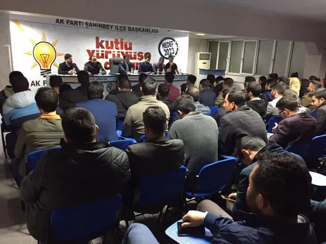 Kutlu Yürüyüş programı — AK Parti Şahinbey İlçe Başkanlığı