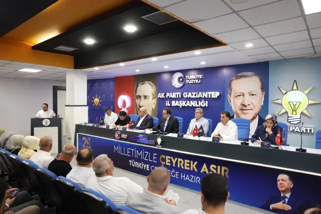 İl Başkanlığı toplantısı